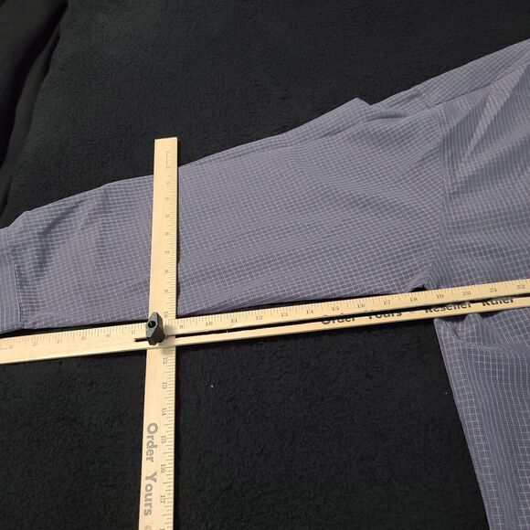 Eighty Eight USA Mens Button Up Multicolor Size XL Polyester Blend Long Sleeve - Picture 5 of 12